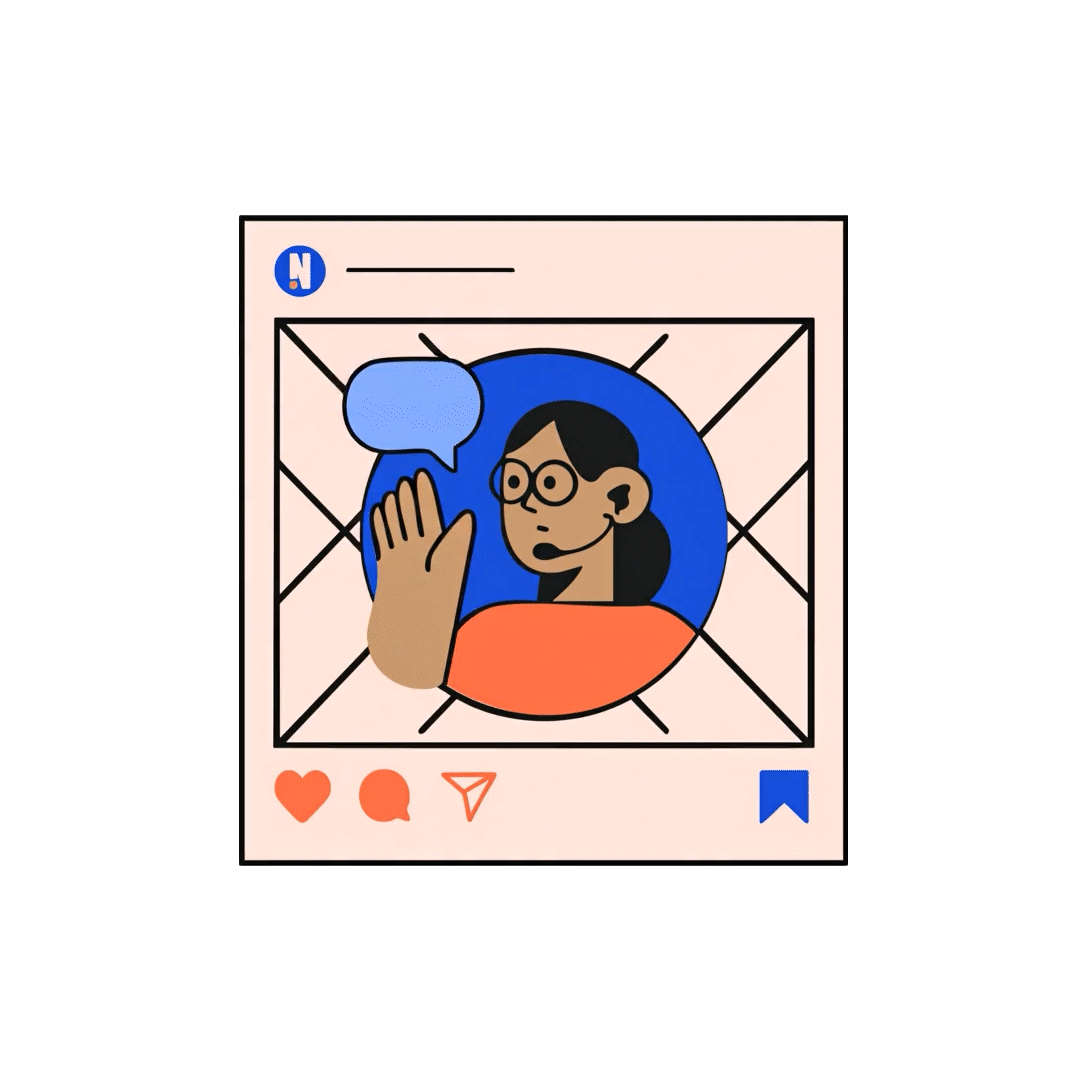 Nase Digital social animation